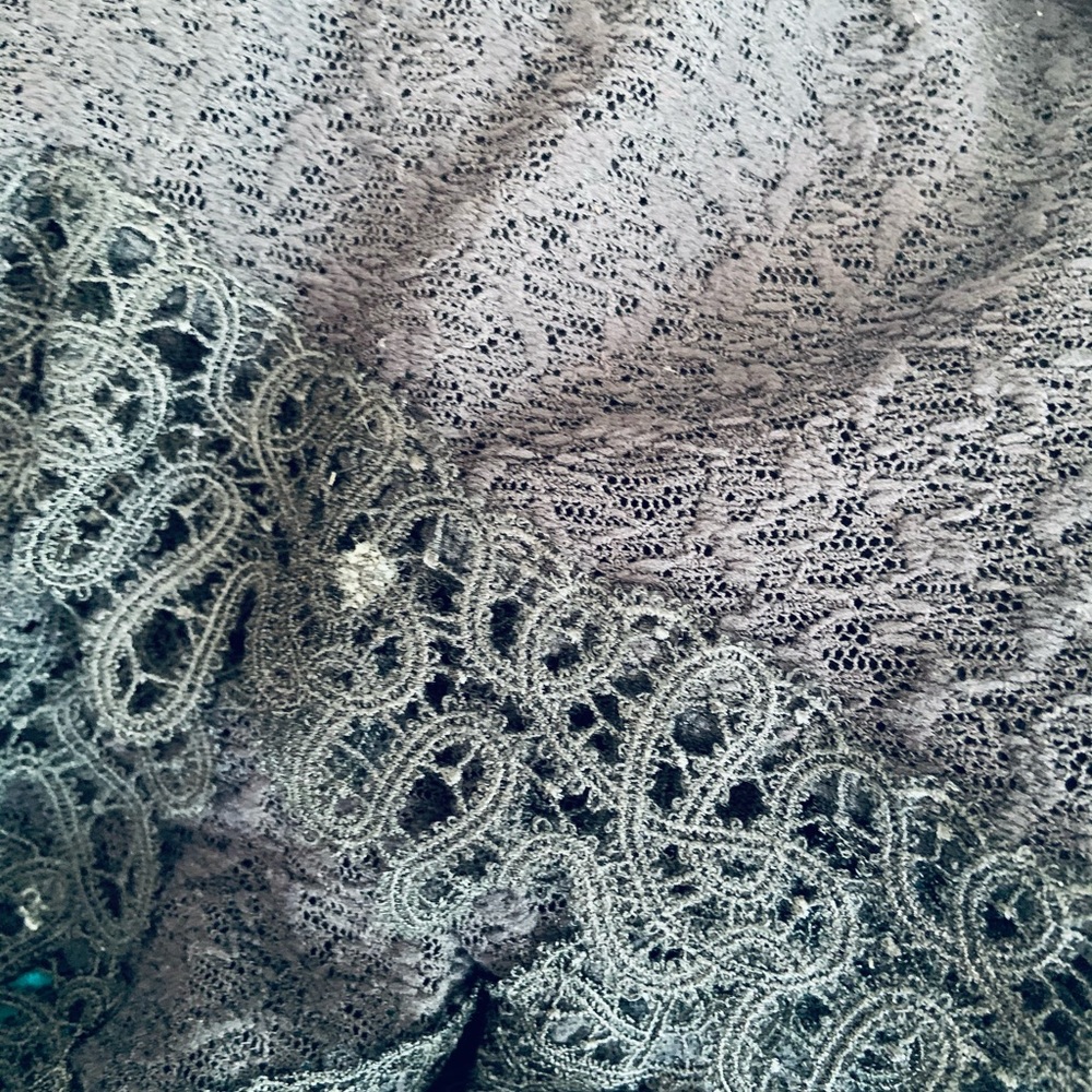 Free People Black Sheer A-Line Dress - Picture 9 of 11
